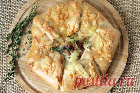 Галета с лисичками/Сhanterelle galette