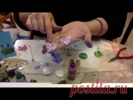 Making Soda Can Earrings Tutorial ( #1in the Series)