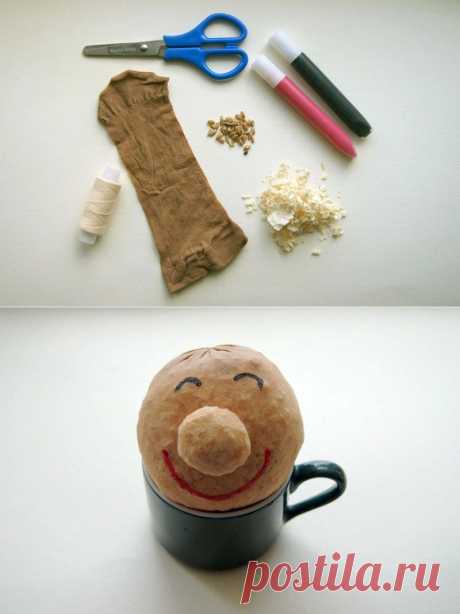 Забавный Травянчик: поделки из ткани - Статьи - Дети 3-7 лет - Дети@Mail.Ru