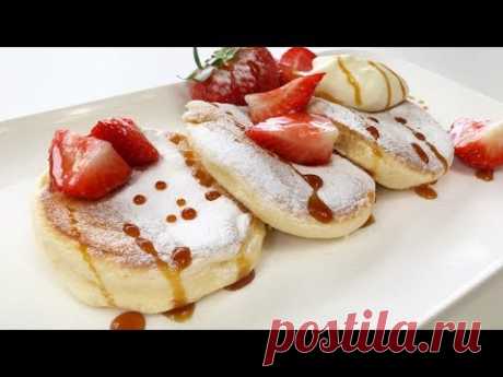 Souffle Pancakes Recipe | Resepi Pancake Gebu