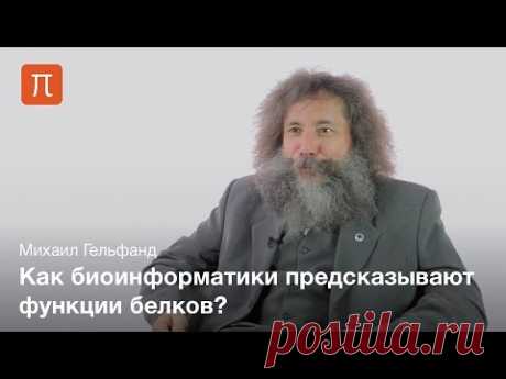 Биоинформатика как дисциплина — Михаил Гельфанд - YouTube