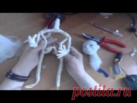 Анонс фото видео курса по созданию авторской куклы .