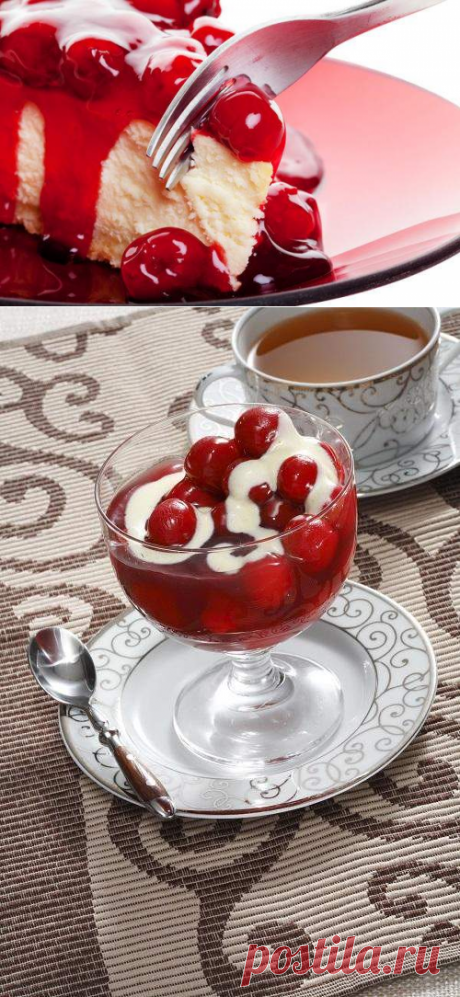 5 десертов из садовой вишни - Простые рецепты Овкусе.ру