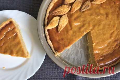 Американский тыквенный пирог со сгущенным молоком и пряностями, рецепт с фото и видео