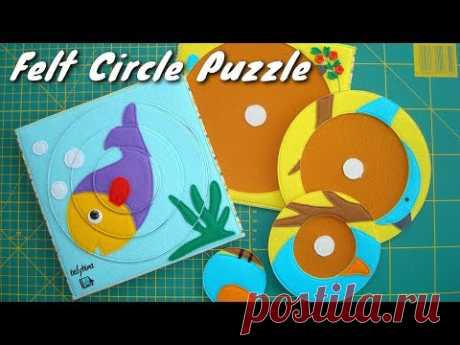 Felt Circle Puzzle I Korean Hard Felt