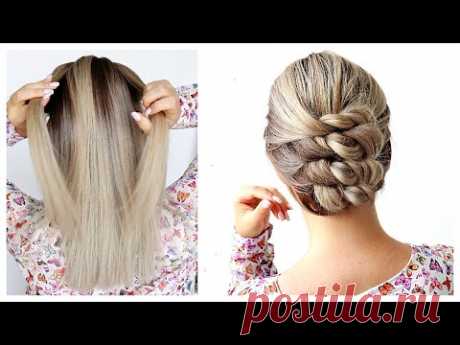 DIY EASY UPDO 😱 Wedding Prom Updo Hair Tutorial by Another Braid