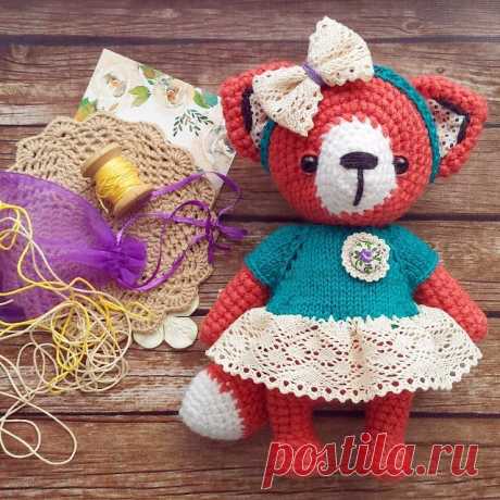 Cozy Fox, handmade | амигуруми | описания | МК