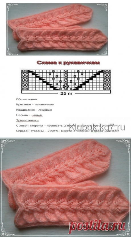 Рукавички. Мастер Татьяна Ж.