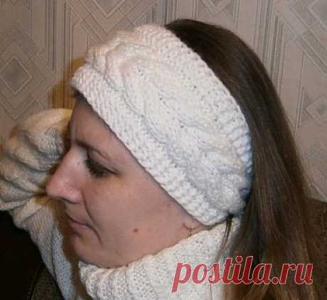Повязка на голову / Вязание для женщин спицами. Схемы / PassionForum - мастер-классы по рукоделию
