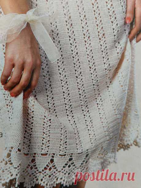 Красивое вязанное платье крючком | Newdok | Дзен