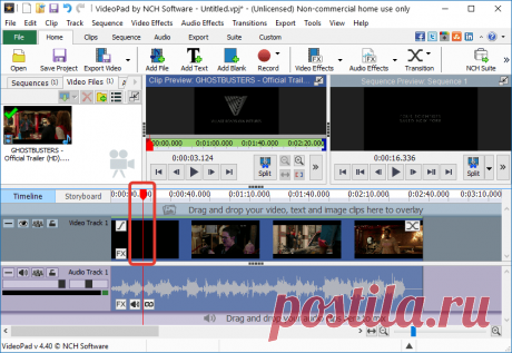 VideoPad Video Editor