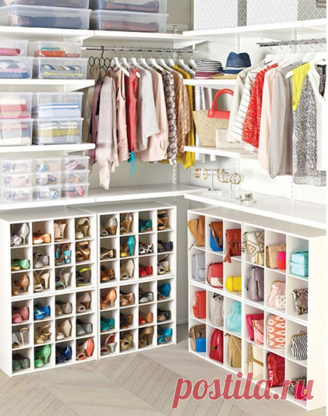 Порядок в доме: 17 идей для правильной организации гардероба