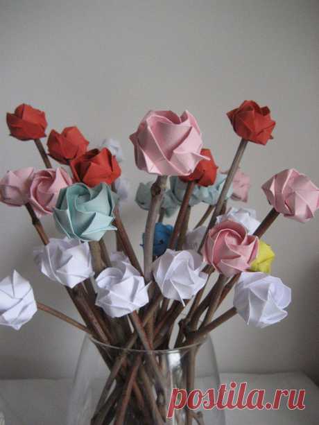 40 Origami Flowers You Can Do | Art and Design