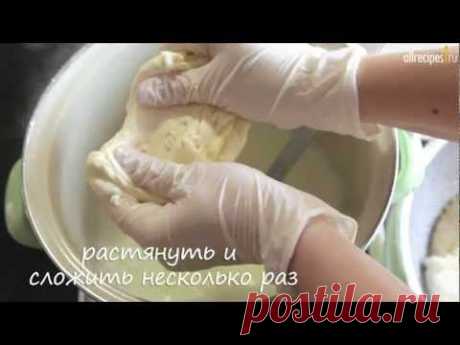 Как приготовить сыр Моцарелла: видео-рецепт - YouTube