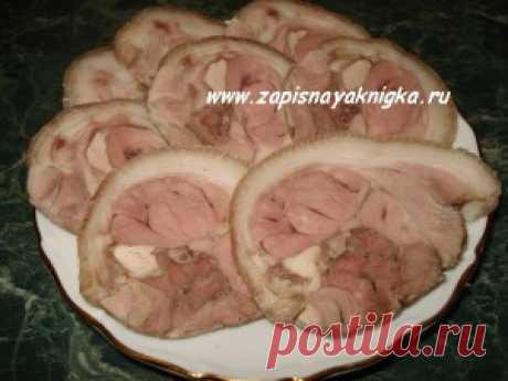 Рулет мясной: рецепт приготовления из свиной рульки (+ в мультиварке)