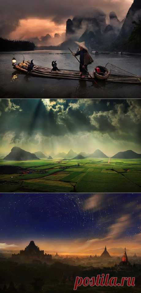 Волшебные фотопейзажи Азии