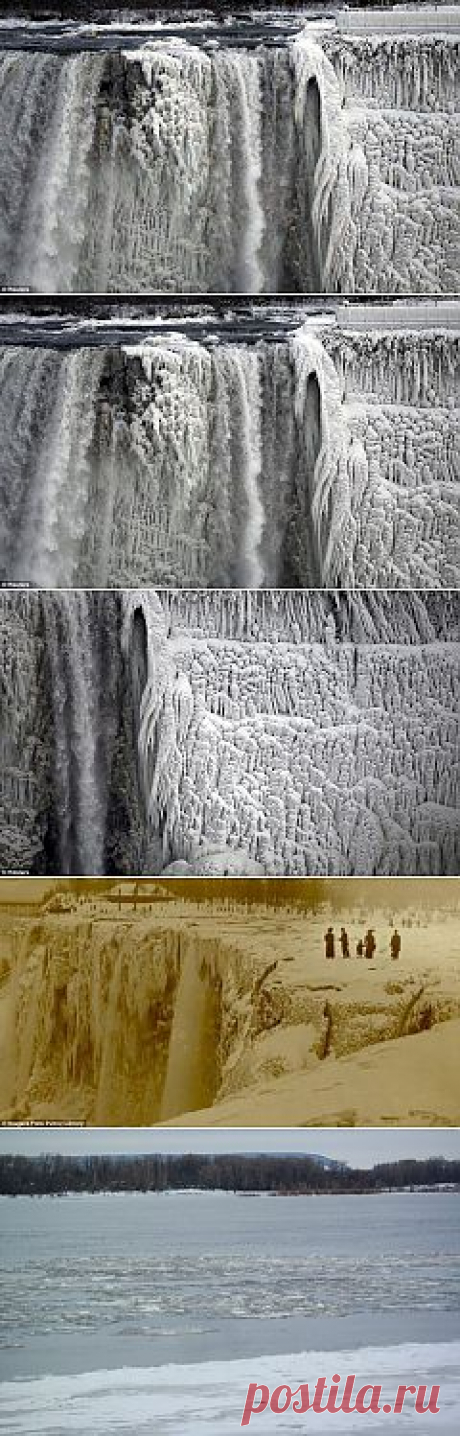 (+1) - Ниагарский водопад в оковах льда | ЛЮБИМЫЕ ФОТО