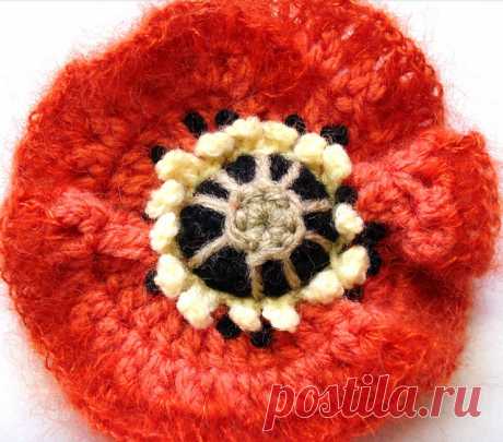 Ravelry: My Poppies pattern by Barbara Lawler