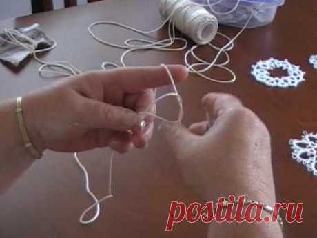 Tatting 101 -A     Square knot