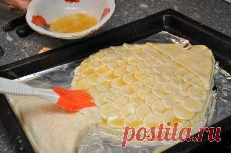 Как приготовить пирог золотая рыбка - рецепт, ингредиенты и фотографии