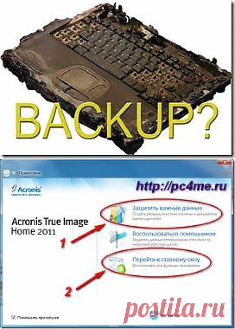 Резервирование средствами Acronis True Image Home | С компьютером на &quot;ты&quot;