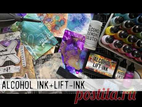 🔴LIVE REPLAY: Alcohol Ink + Lift Ink - YouTube