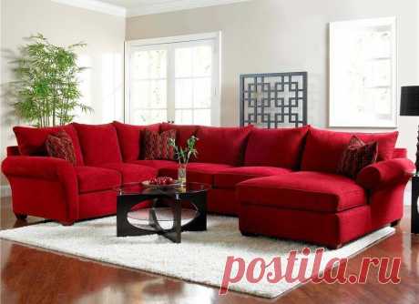 Красный диван в интерьере Каждый из вас ценит красоту и уют в своём доме и мечтает о идеальном его оформлении. Уютный дизайн интерьера квартиры или дома. Ландшафтный дизайн двора частного дома. Проекты в современных и классических стилях.
