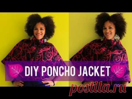 DIY Poncho Jacket | DIY Clothes