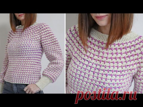 TUTORIAL MAGLIA UNCINETTO "MARSHMALLOW"