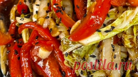 Понемногу о кухне! | Хрустящая вегетарианская жареная пекинская капуста!Китайский стиль!