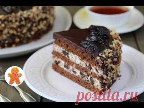 Торт "Чернослив в Шоколаде" ✧ Chocolate Prunes Cake (English Subtitles)