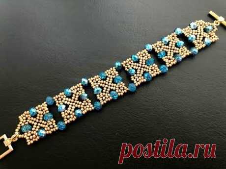 Squarey Beaded Bracelet || How to make Beaded Bracelet || DIY Bracelet || Tutorial