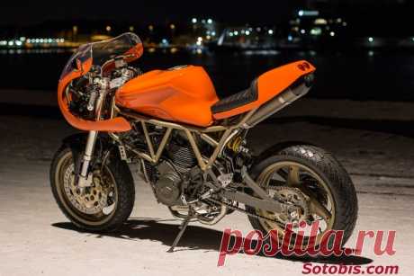 Peel Out: MOD Moto’s Very Orange Ducati 750SS — Sotobis.com
