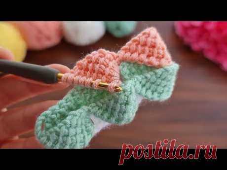 SUPER IDEAS!😍 Super easy great crochet knit / çok kolay harika tığ işi model.