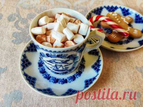 Новогоднее какао с корицей и мускатным орехом - рецепт автора Ирина Волигова