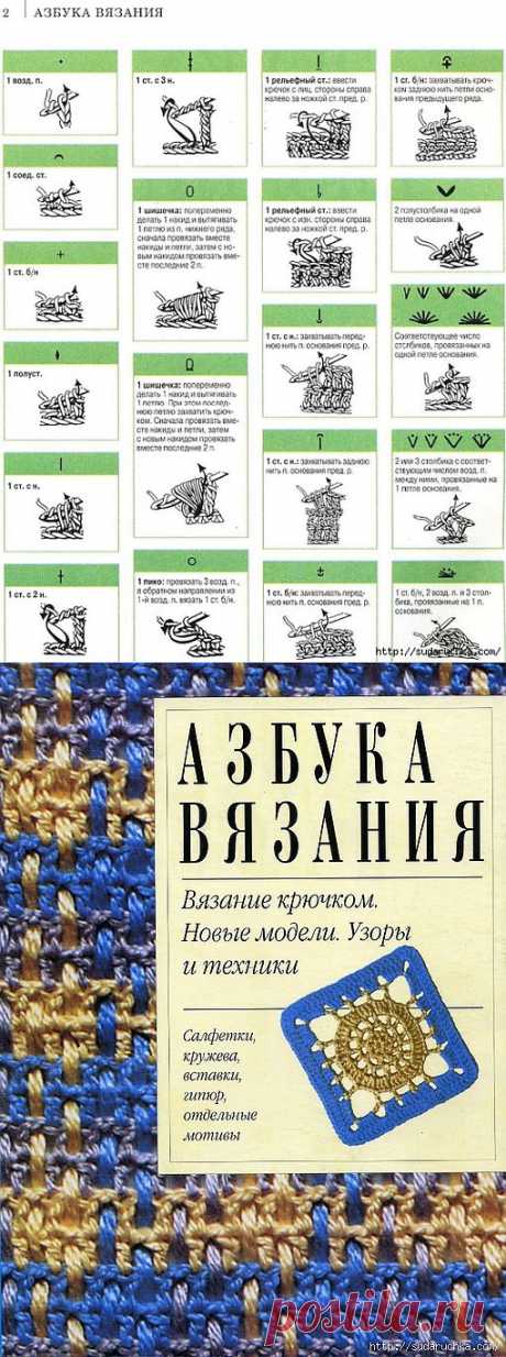 &quot;Азбука вязания крючком&quot;. Книга по вязанию..