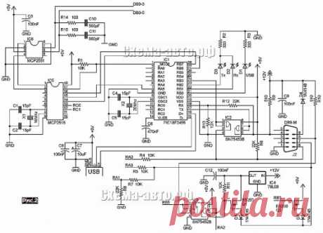 Всепротокольный OBD-2 AIIpro адаптер своими руками – Схема-авто – поделки для авто своими руками