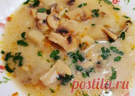 (22) Суп грибной сливочный - пошаговый рецепт с фото. Автор рецепта Олесия . - Cookpad