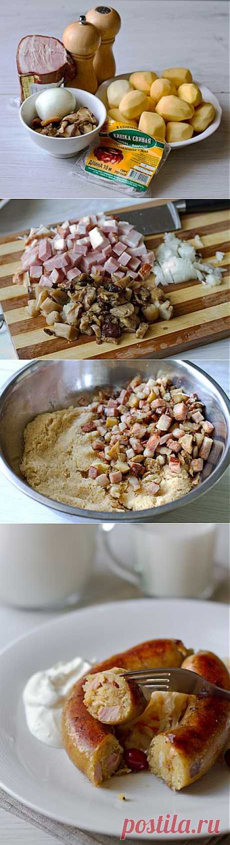 Пошаговый фото-рецепт картофельной колбасы | Вторые блюда | Вкусный блог - рецепты под настроение