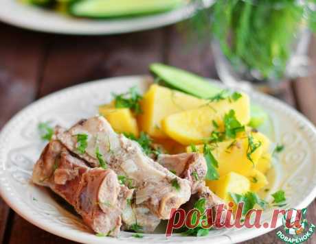 Свиные ребра с картошкой в мультиварке – кулинарный рецепт