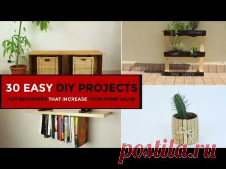 30 Easy DIY Projects For Beginners That Increase Your Home Value