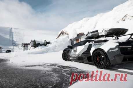 Джон Олcсон покорил норвежскую гору на Lamborghini Murcielago (6 фото) | Чёрт побери