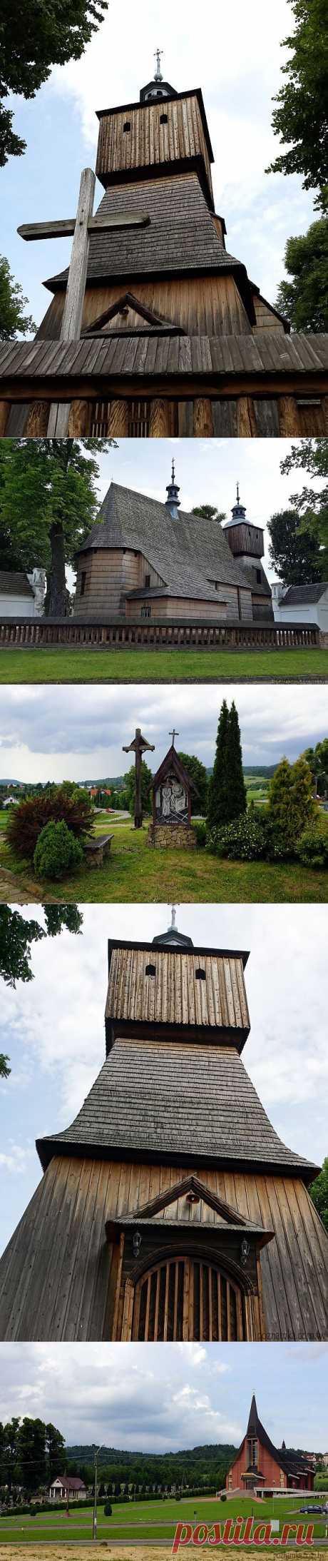 [Польша] Деревянные костелы малой Польши: Костел Всех святых в Близне | Путешествуем вместе
