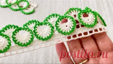 VERY EASY and SPARKLY Crochet Border Lace Pattern Tutorial/ Best Crochet Patterns