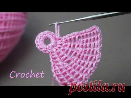 Посмотрите - какая МИЛОТА!!!  Вязание крючком из остатков пряжи   Beautiful Crochet for beginners