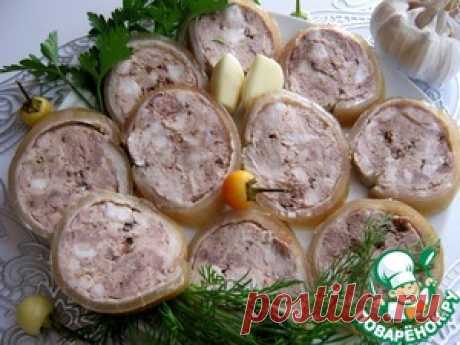 Свино-говяжья колбаса "Домашняя" - кулинарный рецепт
