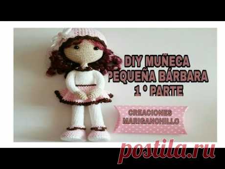 DIY MUÑECA PEQUEÑA BÁRBARA (PRIMERA PARTE) - YouTube