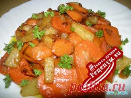 Жареная морковь с ананасом » Рецепты.Su - Кулинарные рецепты, рецепты блюд, кулинарные рецепты с фото и видео, салаты, супы, торты, напитки, выпечка, закуски, десерты