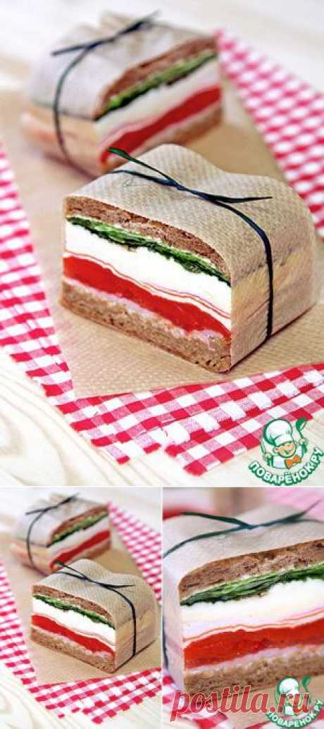 Прессованные сэндвичи в Итальянском стиле - кулинарный рецепт