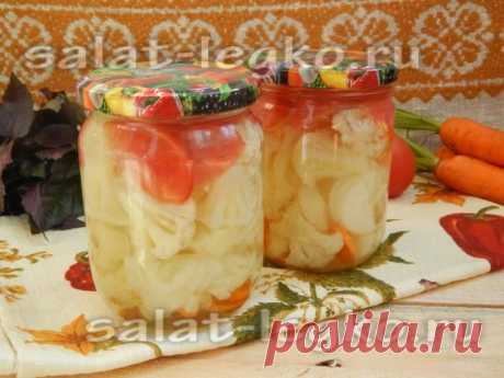 Салат из цветной капусты, рецепт с фото